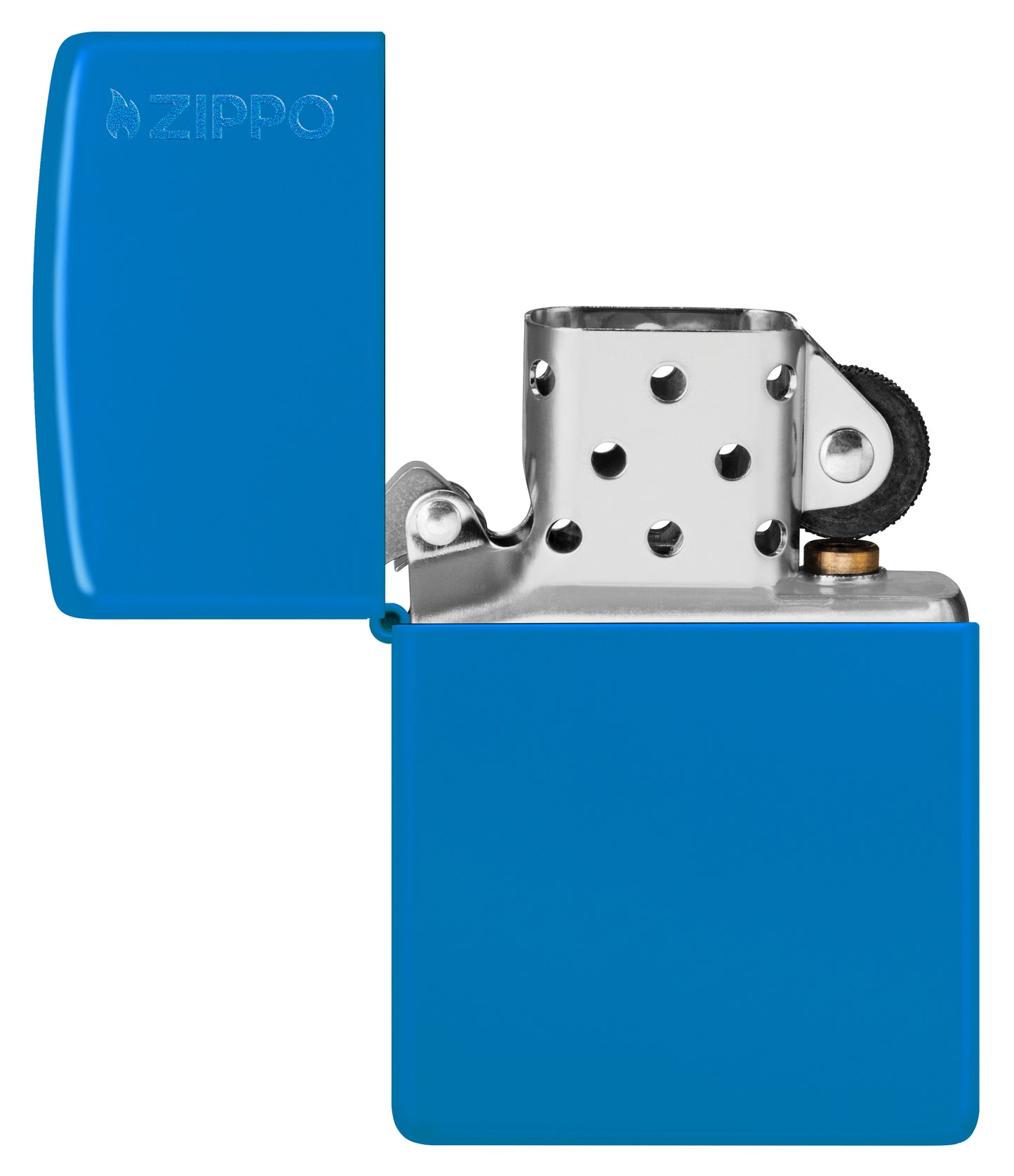 Sky Blue Zippo Logo