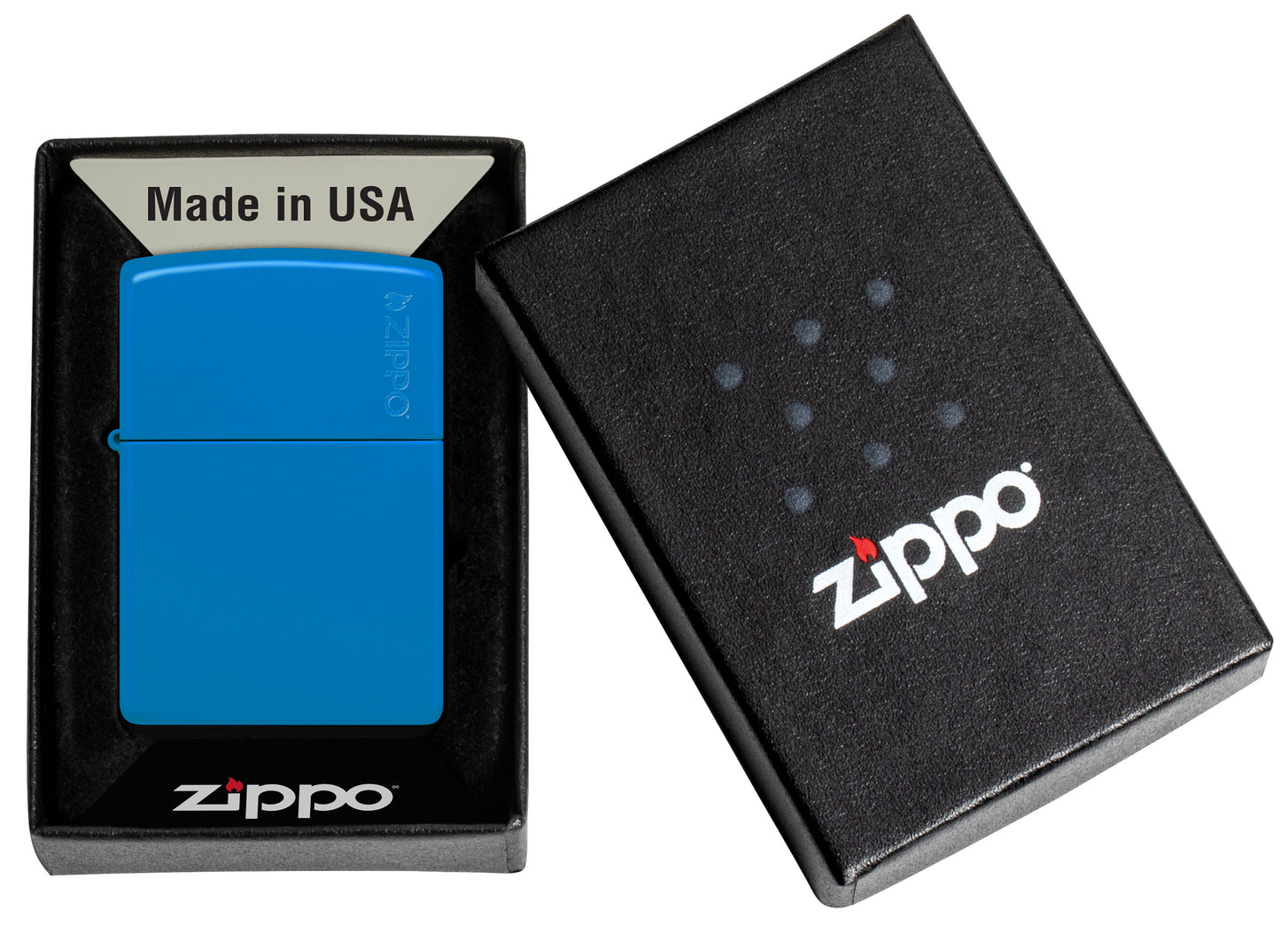 Sky Blue Zippo Logo