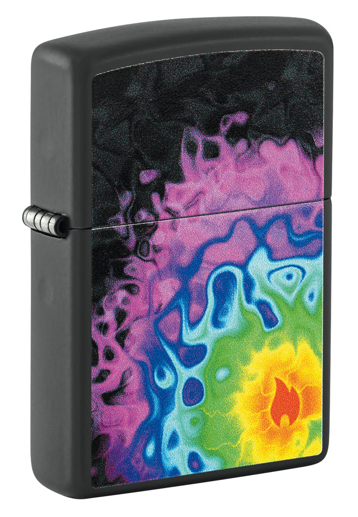 Pattern with Flame Design