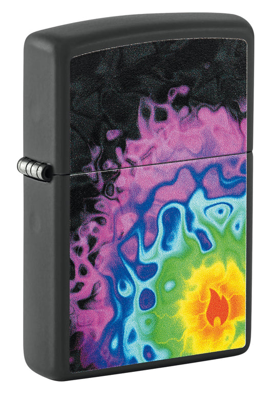 Pattern with Flame Design