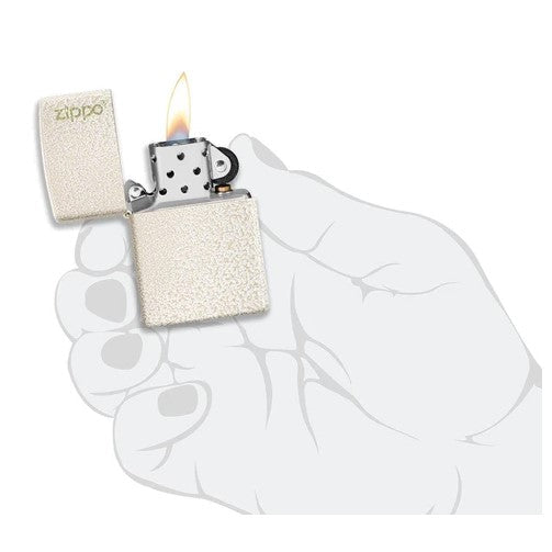 Classic Mercury Glass Zippo Logo