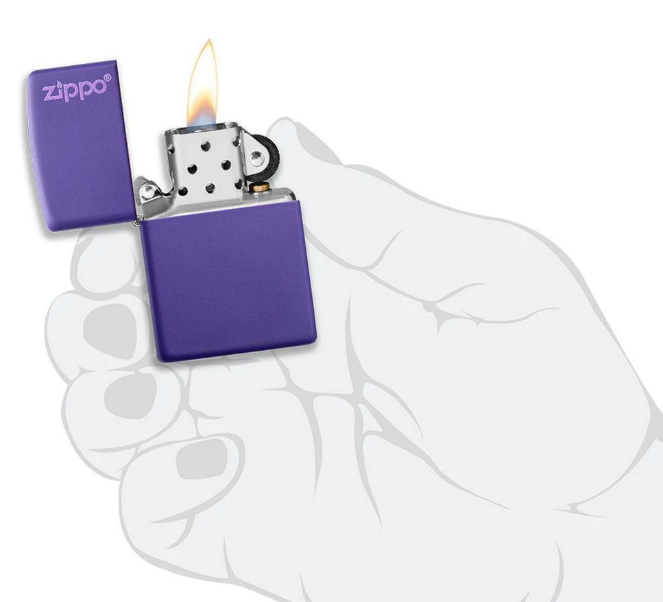 Viola Matte con Logo
