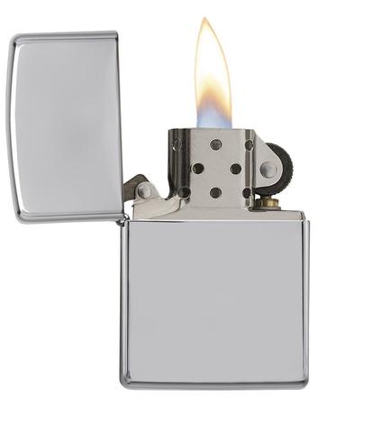 ACCENDINO ZIPPO ORIGINALE STREET CHROME art. 207 ACCENDINO ZIPPO ORIGINALE STREET CHROME art. 207