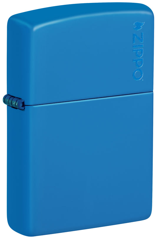 Sky Blue Zippo Logo
