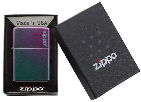 Classic Iridescent Zippo Logo