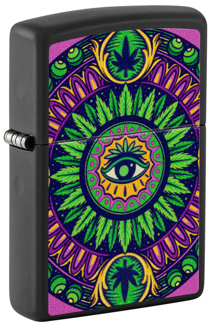 Leaf Pattern Black Light