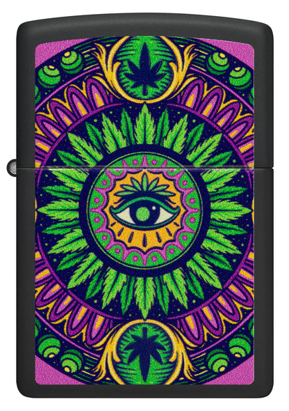 Leaf Pattern Black Light
